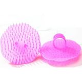 Storemax Mobee Scalp Massager Kafa Derisi Masaj Fırçası ve Mini Saç Yıkama Aparatı - Kestane Akaju