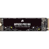 Storemax MP600 Pro Nh 1 Tb Pcıe Gen4 X4 Nvme M.2-Ssd - Yüksek Yoğunluklu Tlc Nand - M.2 2280 Form Faktörü - Directstorage ile Uyumlu - 7.000 Mb/s'ye Kadar - Soğutucu Yok - Siyah