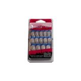 Storemax Nascita Şeffaf Mavi French Takma Tırnak (24'lü) - 0 - Siyah