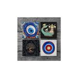 Storemax Nazar, Hayat Ağacı, Şahmeran Taş Bardak Altlığı Seti - 4 Parça - Dekoratif, Rustik Mutfak Aksesuarı, 10X10 Cm, Kaydırmaz Tabanlı, Şık ve Dayanıklı SC379 - 0 - 249 ml