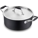Storemax New Moment Siyah Derin Tencere 24 cm - (No Color)