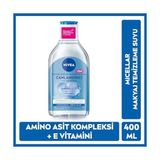 Storemax Nivea Canlandırıcı Micellar Makyaj Temizleme Suyu 400ML, Aminoasit, E Vitamini ve Nemlendirici Tonik 200ML - Standart