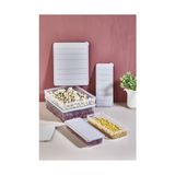 Storemax Nora 4'lü 4 Lt.+ 2,5 Lt.+ 1,2 Lt+1,2 Lt Saklama Kabı Ekru - 0,33 - 0 Siyah