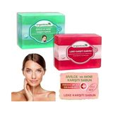 Storemax Organicsun 2'li Set Doğal Leke Karşıtı Sabun ve Sivilce ve Akne Karşıtı Sabun Yüz Sabun Seti - 0- Koyu Mavi