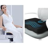Storemax Ortopedik Oturma Minderi Visko Cocix Elastik Minder Basur Hemoroid Minderi Oturma Simidi Yastığı Dik Duruş Minderi - 00 Beyaz
