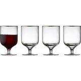 Storemax Palermo Altın Şarap Kadehleri 40 cl 4'lü Set