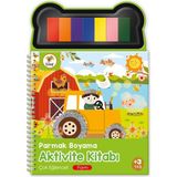 Storemax Parmak Boyama Aktivite Kitabı - Ahşap - 0 - 1 Yaş