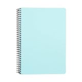 Storemax Pastel Serisi, A4, 5 Konulu (4 Kareli, 1 Çizgili) 150 Yaprak Pp Kapaklı Spiralli Defter, Mavi - --