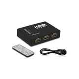 STOREMAX Pazar Hdmi Çoklayıcı Çoğaltıcı Switch 5 Port Kumandalı Ir Alıcılı