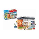 Storemax Playmobil City Life 71328 Spor Salonu Eklentisi, Basketbol Potası, Slalom Çubukları, Futbol Kalesi, Tenis Aksesuarları ve Daha Fazlası, 4 Yaşından Büyük Çocuklar Için Oyuncak - (ClearEyelets)Black-RadiantOrchid