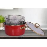 Storemax Pr Red Kızartma Tenceresi 22 cm - 1 L - 51R-Turuncu