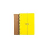 Storemax Primary Serisi, A4, 6 Konulu (3 Kareli, 3 Çizgili) 180 Yaprak Pp Kapaklı Spiralli Defter, Sarı