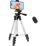 Storemax Profesyonel Telefon, 33-110 cm Ayarlanabilir Yükseklik, 360° Dönebilen Başlık, Cep Telefonu/kamera/web Kamerası/ Için, Ios/ /akıllı Telefon Için Kumandalı - Ahşap