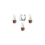 Storemax Rakı Ehlikeyf Buz Kovası Set 8 Parça 3 Kişilik 8697JH54748490573