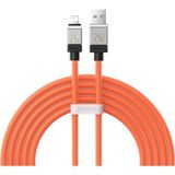 Storemax Serisi Hızlı Şarj Kablosu USB To Ip 2.4A, 2m, Turuncu - 0 - Siyah