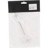 Storemax SL-MDV15 Mini DVI To DVI 15CM Laptop Kablosu - Ahşap