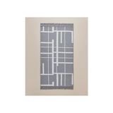 Storemax Smoky Dokuma Kilim 80X150 cm Gri - 301 - Siyah