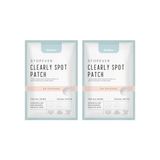 Storemax Stopever Clearly Spot Patch, Sivilce Karşıtı Şeffaf Plaster 2'li Paket | Ultra Ince, Hidrokolloid + Niacinamide + Salicylic Asit Içerikli Akne Karşıtı Yüz Bandı | 48 Adet (2 x 24)