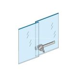 Storemax Sürgülü Cam Kilidi, 140 Mm, Gövde, Krom Kaplama, 3-6 mm Kalın Cam Kapak Için, 2 Yedek Anahtarlı, Güvenlik Kilidi, Cam Dolap, Vitrin, Sürgü Kapak Uyumlu, Kolay Montaj