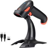 Storemax Tera HW0002 Kablosuz Barkod Okuyucu, 1d/2d/qr Kod Tarayıcı, Bluetooth/2.4g/usb 3’ü 1 Arada, Titreşim Uyarılı & Şarj Göstergeli, Stand Dahil - --