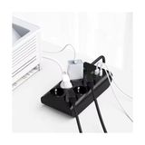 Storemax Termal Akım Korumalı, 10'lu Priz Soketi, Dayanıklı Yapı, 10X Priz, 3x Usb, 1x Type-C Girişi, Çocuk Korumalı Çoğaltıcı, 2 Metre Uzatma Kablosu (16A/3680W) - 1 Adet - Ahşap