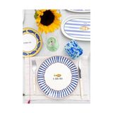 Storemax The Mia Fish Servis Tabağı 6lı Set 26 cm - 0,21 lt - 51R-Turuncu