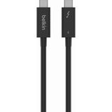 Storemax Thunderbolt 4 Kablo (2m 6.6ft), 100W Güç Dağıtımı Pd Etkinleştirilmiş USB Tip C Bağlantısı, USB 4 Uyumlu ve Daha Fazlasıyla Uyumlu, Siyah - 0 - Siyah