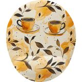 Storemax Türk Kahvesi Desenli Bilek Destekli Mouse Pad - 001-Renkli