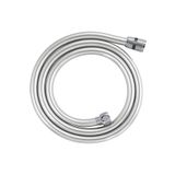 Storemax Twistfree Lüx Pvc Duş Hortumu/duş Spirali/paslanmaz Bağlantı Uçlu 150 cm Gümüş