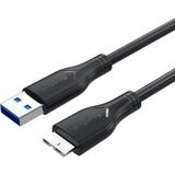 Storemax USB 3.0 Micro B Şarj ve Data HDD Kablosu 1.5 Metre - Ahşap
