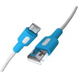 Storemax USB A-C Hızlı Şarj Kablosu (Beyaz + Beyaz/mavi Uç) (150 Cm) - Ahşap