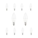 Storemax Uzlıght 7W 6500K Beyaz Işık E14 Duy LED Mum Ampul - 1 - 10 W - Amber