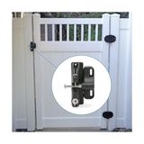 Storemax V6201 Ltch Blk N346-201 4-9/16" Lokklatch Otomatik Anahtarlı Kapı Kilidi Mandalı Siyah - Ahşap