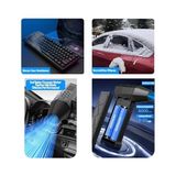 Storemax X3 Elektrikli Hava Üfleyici & Vakum – 130000 Rpm Süper Güçlü, 3 Kademeli Ayar, Kablosuz, Şarjlı Turbo Toz Üfleyici ve Toz Çekici, Bilgisayar, Klavye, Ev, Araç, Dış Mekan Kullanımı, Çantalı - Abanoz
