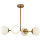 Storish Daisy 4'lü Avize Bronz