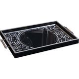 Storish Dekoratif Kulplu Tepsi ST-6026 - 30 x 50 cm