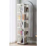 Storish Library Dönerli Kitaplık 5 Raflı Lake Krem