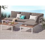 Storish Minosa Bahçe Oturma Takımı Beyaz
