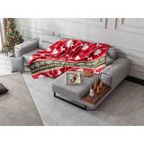 Storish Winter Çift Kişilik Battaniye Red - Kırmızı