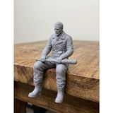 Storm 3D Twd Negan Figür -Kitaplık Süsü - Masa Dekorasyonu - Gamer Dekorasyon