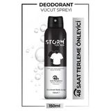 Storm Deodorant 150Ml Erkek Black White