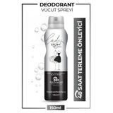 Storm Deodorant 150Ml Kadın Black White