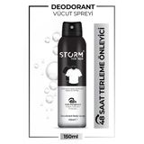 Storm Erkek Deodorant Sprey Terleme Karşıtı Black & White 150 Ml