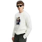 Storm Erkek Sweatshirt Kırık Beyaz