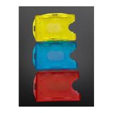 Stormistoretr 3'lü Renkli Kart Koruyucu ID Badge Holder Seti – Sert Plastik Kimlik Kartlığı