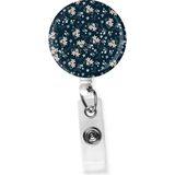 Stormistoretr Çiçek Desenli Yoyo Yaka Kartlığı 1 Adet Beyaz Renk 3.5 cm Çapa Sahip