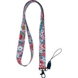Stormistoretr Çiçek Motifi Boyun Ipi Telefon Askısı - 42cm - yok