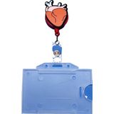 Stormistoretr Kalp Desenli Yoyo Yaka Kartlığı 1 Adet 42 cm Uzunlukta Renkli Tasarım