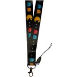 Stormistoretr Pacman Boyun İpi 42 cm Uzunluk 25 mm Genişlik Canlı Renkli Yaka Kartlığı