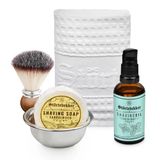 Störtebekker® Premium Tıraş Bakım Seti Standart - Tıraş Fırçası, Tıraş Sabunu, Tıraş Kasesi, Tıraş Yağı Ve Tıraş Havlusu Dahil - Mükemmel Tıraş Hazırlığı İçin Yüksek Kaliteli Tıraş Seti - Hediye Fikri